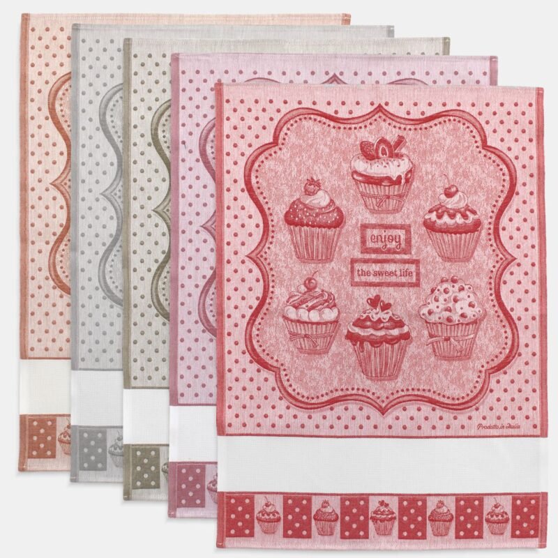 I Ricami del Cuore Cucina Strofinaccio con tela Aida + Sottopentola – XPCU75 10