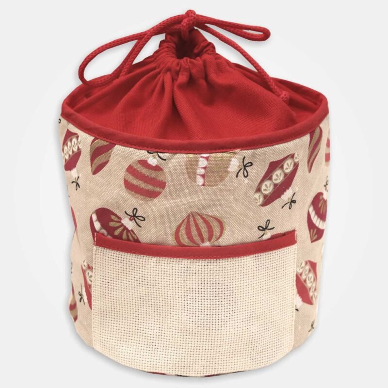 I Ricami del Cuore Linea Natale Cestino porta pane – XPNA49.01 3