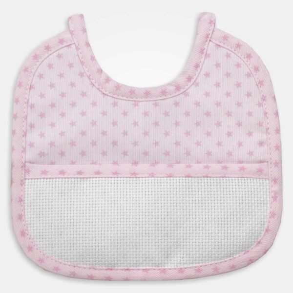 I Ricami del Cuore Bavaglie Bavaglia modello 589 fantasie colori ROSA – XPBV589R