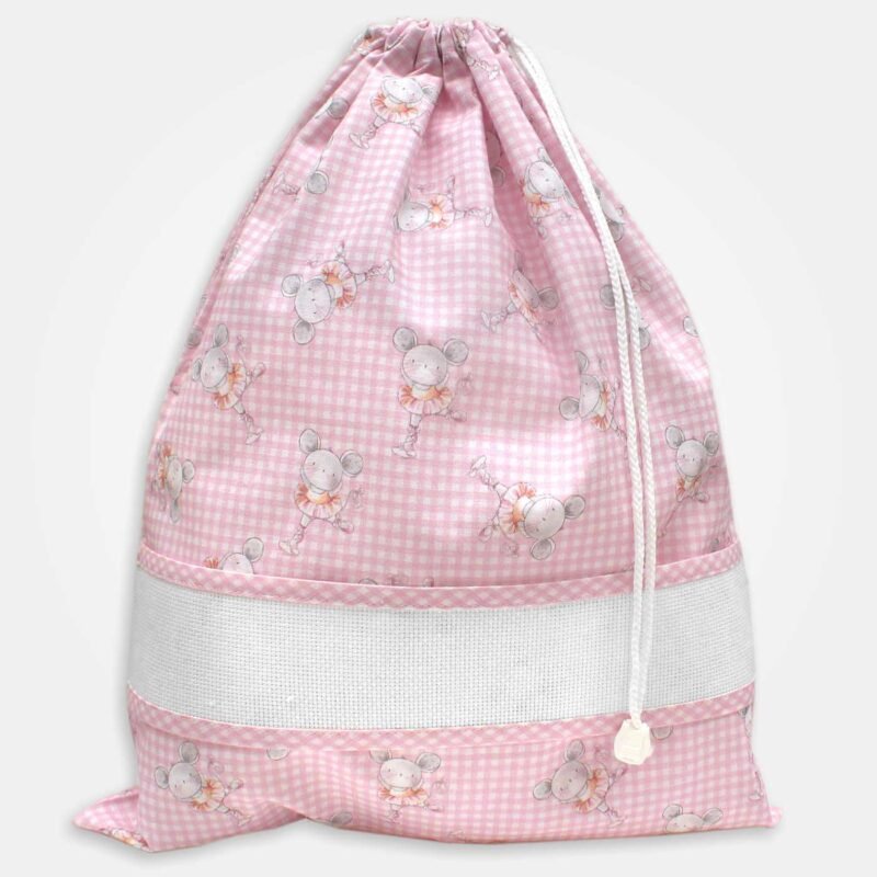 I Ricami del Cuore Linea Asilo Sacchetto asilo con tela Aida – SA973.14 5