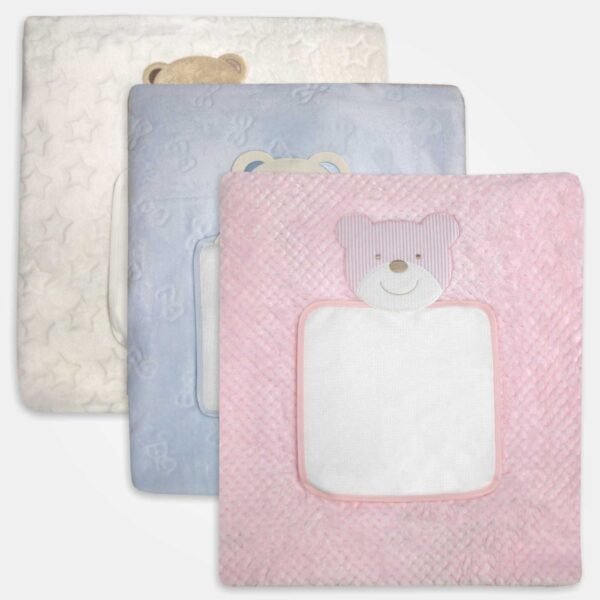 I Ricami del Cuore Lenzuolini e copertine Copertina da lettino in soft Pile – XPLE578 2