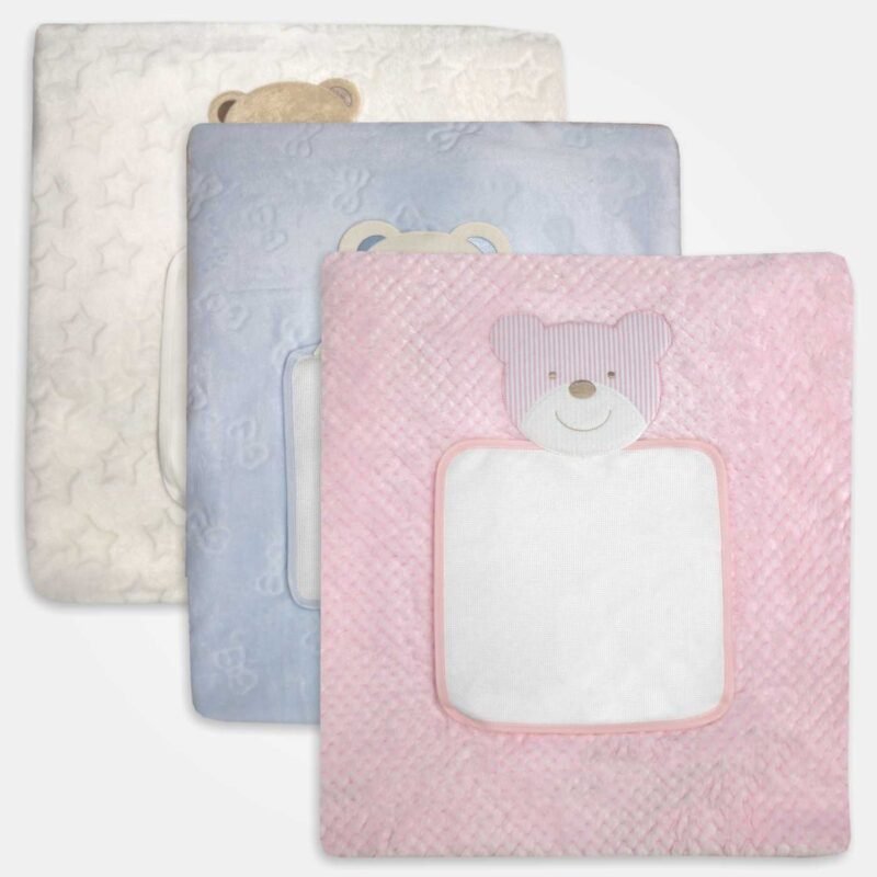 I Ricami del Cuore Lenzuolini e copertine Copertina da lettino in soft Pile – XPLE578 3