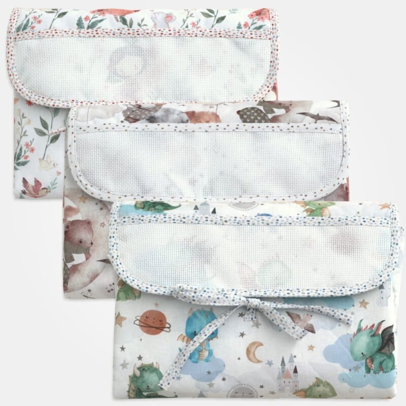 I Ricami del Cuore Coordinati Borsa Fasciatoio “Favola” con tela Aida – XPCO35.28 7