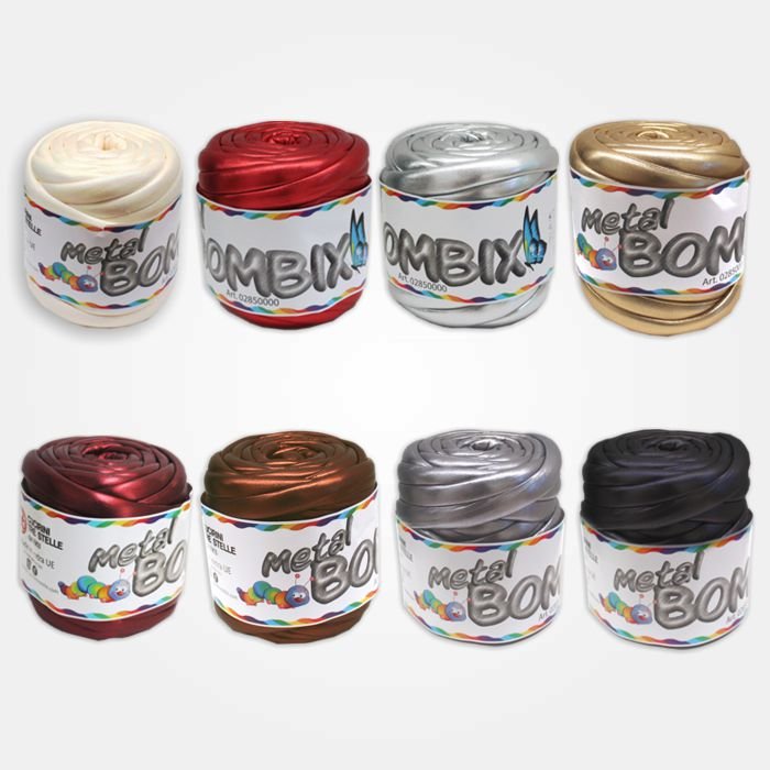 I Ricami del Cuore Fettucce per Borse Fettuccia Marshmallow/Chunky Metal Bombix da 500gr – XPFT2850 3 I Ricami del Cuore Fettucce per Borse Fettuccia Marshmallow/Chunky Metal Bombix da 500gr – XPFT2850 3