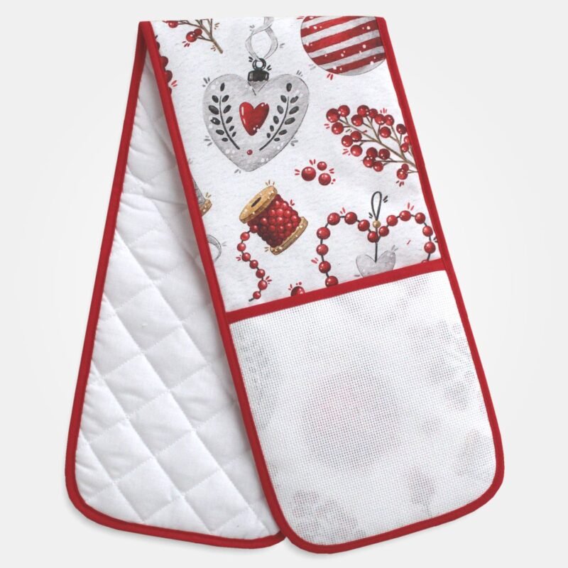 I Ricami del Cuore Cucina Guantone da forno Pasqua con doppia tela Aida – XPCU90.34 7