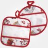 I Ricami del Cuore Guantoni e presine natalizie Set due presine –XPNA53.19 6