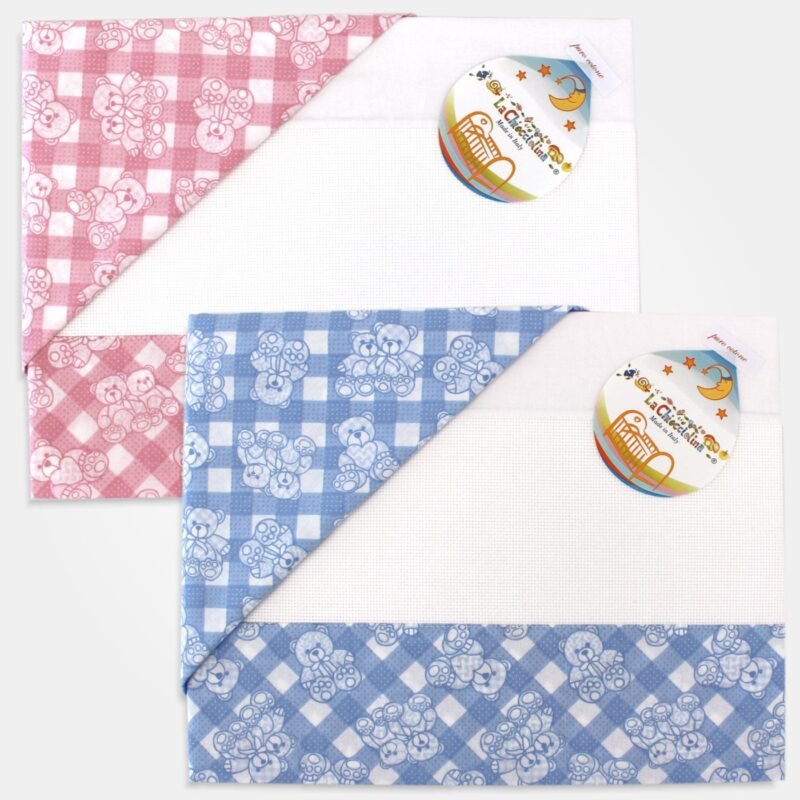 I Ricami del Cuore Lenzuolini e copertine Copertina da lettino in soft Pile – XPLE578 14