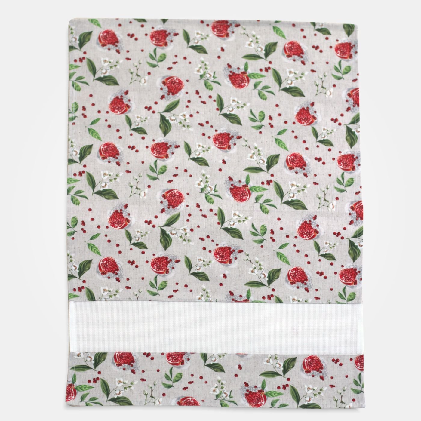 I Ricami del Cuore Cucina Strofinaccio Melograno con tela Aida – XPCU67.12 3 I Ricami del Cuore Cucina Strofinaccio Melograno con tela Aida – XPCU67.12 3