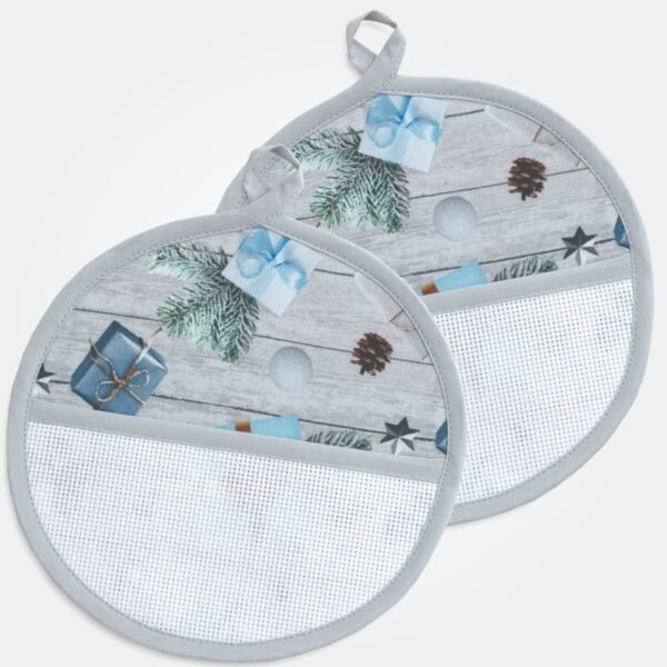 I Ricami del Cuore Guantoni e presine natalizie Set due presine –XPNA732.19 2 I Ricami del Cuore Guantoni e presine natalizie Set due presine –XPNA732.19 2