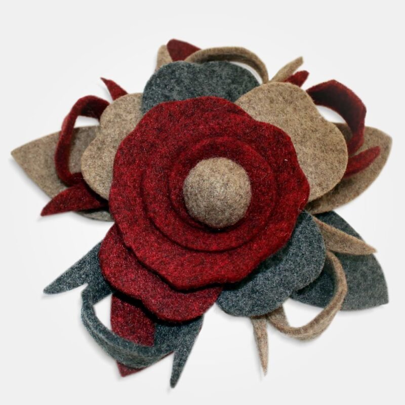 I Ricami del Cuore Spille Spilla decorativa Fiore – SPF158 7