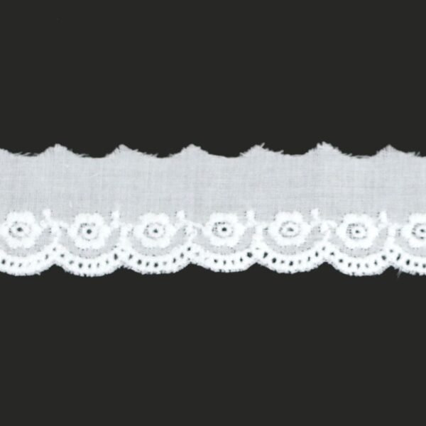 I Ricami del Cuore Passamanerie e Pizzi Pizzo sangallo a metro – SG8 2 I Ricami del Cuore Passamanerie e Pizzi Pizzo sangallo a metro – SG8 2