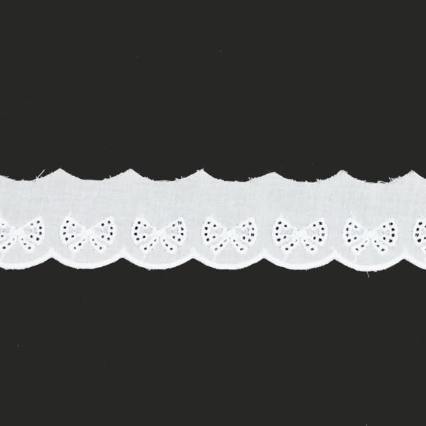 I Ricami del Cuore Passamanerie e Pizzi Pizzo sangallo a metro – SG9 2 I Ricami del Cuore Passamanerie e Pizzi Pizzo sangallo a metro – SG9 2