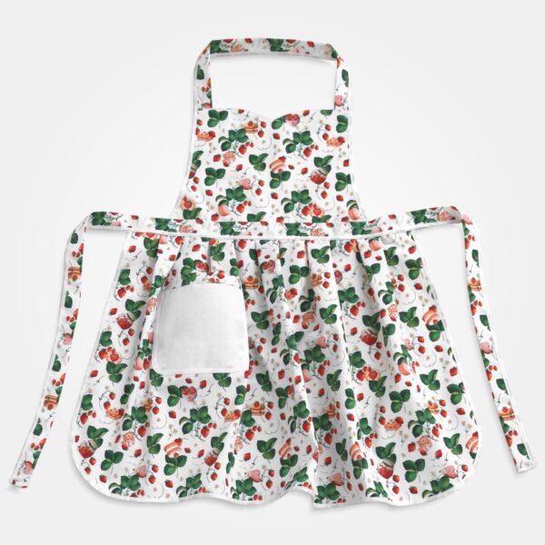 I Ricami del Cuore Grembiuli Grembiule Gonna a ruota Fragole con tela Aida – XPCU86.04 2