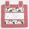 I Ricami del Cuore Copriforno Copri Forno piccolo Fragole con tela Aida – XPCU86.16 5