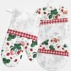 I Ricami del Cuore Cucina Set Guantone e Presine Fragole con tela Aida – XPCU86.20 7