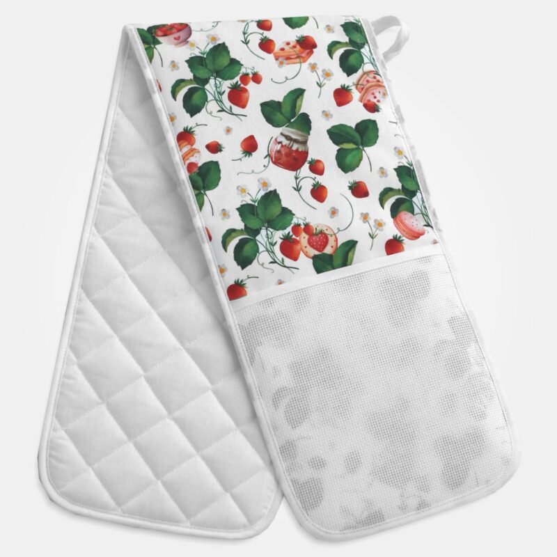 I Ricami del Cuore Cucina Guantone da forno Pasqua con doppia tela Aida – XPCU90.34 8