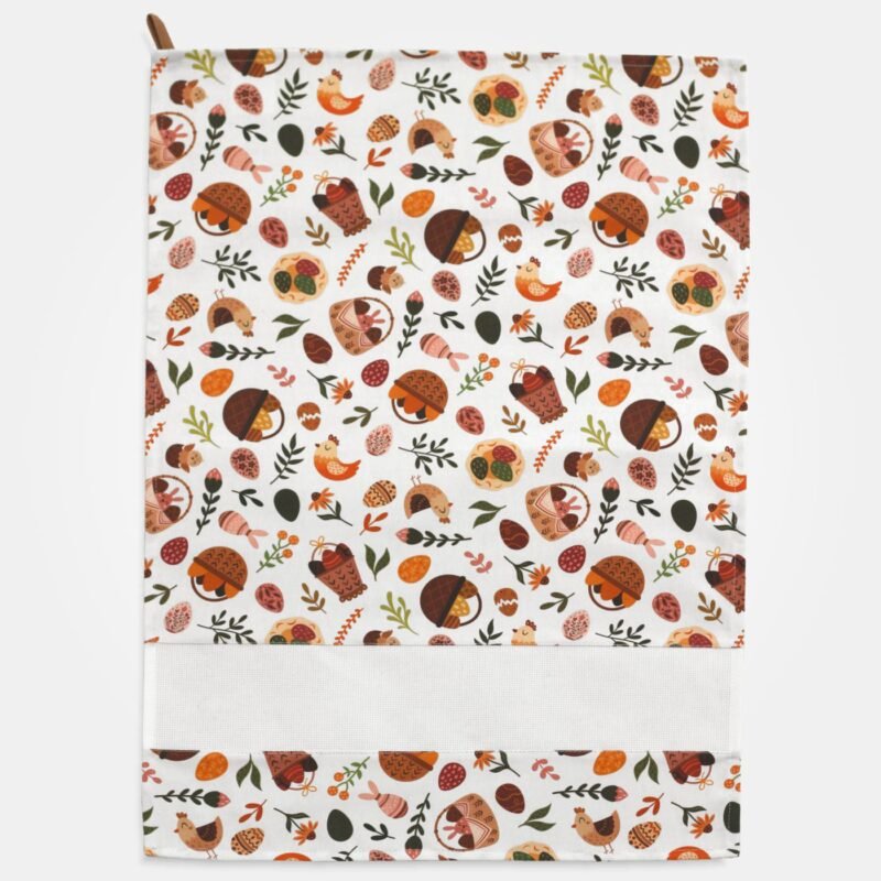 I Ricami del Cuore Cucina Strofinaccio Zagara con tela Aida – XPST139 4