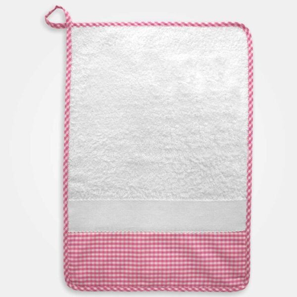 I Ricami del Cuore Linea Asilo Salvietta Asilo con tela Aida applicata – SA176.53