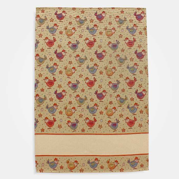 I Ricami del Cuore Cucina Strofinaccio Piumette GRANDI con tela Aida – XPST110 5