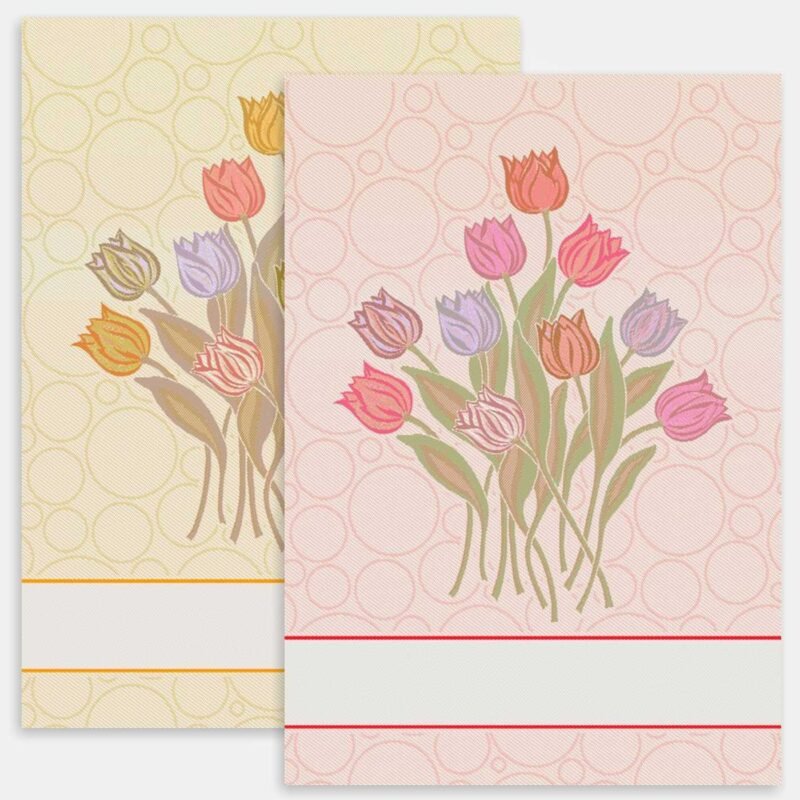 I Ricami del Cuore Cucina Strofinaccio Bunny con tela Aida -XPST115 4