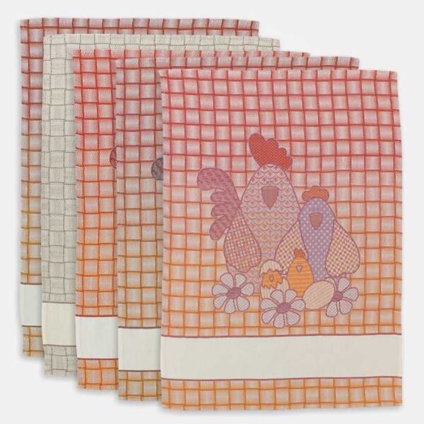 I Ricami del Cuore Strofinacci Strofinaccio Cesira con tela Aida – XPST14