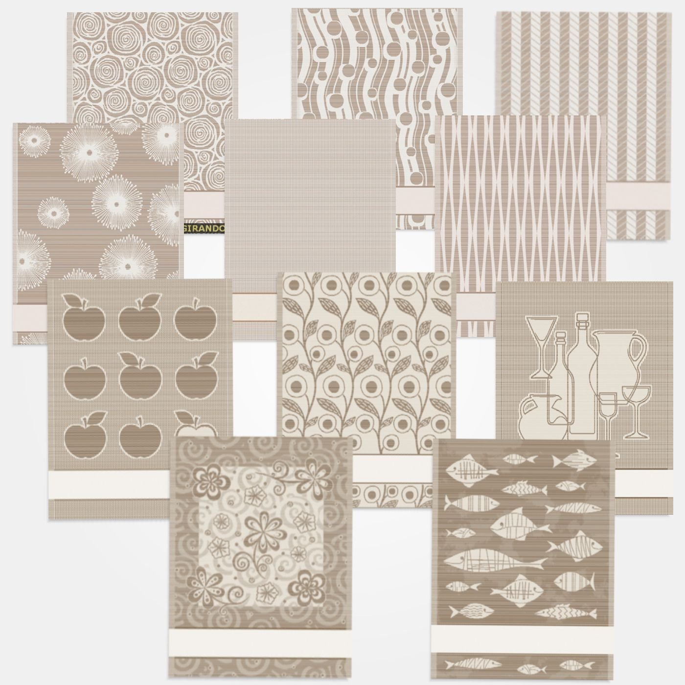 I Ricami del Cuore Cucina Strofinaccio 5 Natural Fabric con tela Aida – XPST141 3 I Ricami del Cuore Cucina Strofinaccio 5 Natural Fabric con tela Aida – XPST141 3