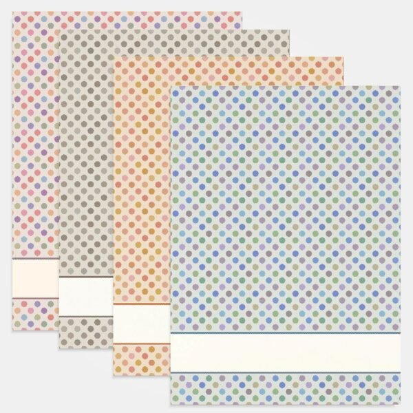 I Ricami del Cuore Strofinacci Strofinaccio Pattern Pois con tela Aida – XPST143 I Ricami del Cuore Strofinacci Strofinaccio Pattern Pois con tela Aida – XPST143