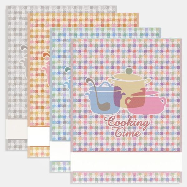 I Ricami del Cuore Strofinacci Strofinaccio Cooking Time SCOZZESE con tela Aida – XPST144 I Ricami del Cuore Strofinacci Strofinaccio Cooking Time SCOZZESE con tela Aida – XPST144