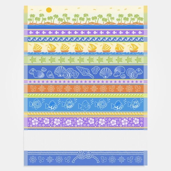 I Ricami del Cuore Strofinacci Strofinaccio Malibù con tela Aida – XPST147 I Ricami del Cuore Strofinacci Strofinaccio Malibù con tela Aida – XPST147