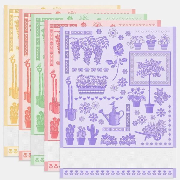 I Ricami del Cuore Strofinacci Strofinaccio Jardin con tela Aida – XPST151 I Ricami del Cuore Strofinacci Strofinaccio Jardin con tela Aida – XPST151