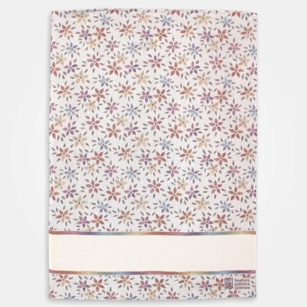 I Ricami del Cuore Strofinacci Strofinaccio Fiorito chiaro con tela Aida – XPST58 2