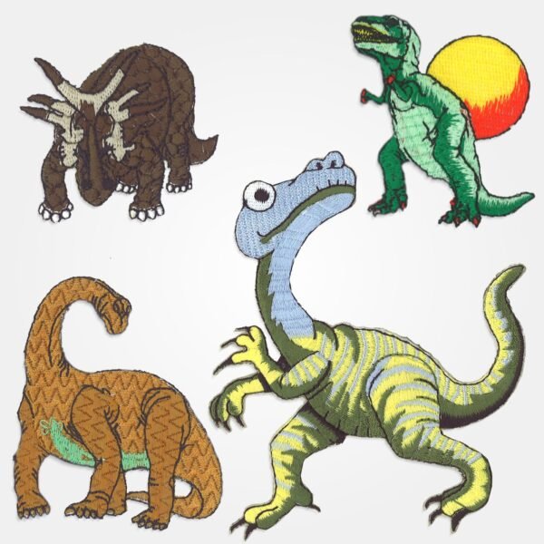 I Ricami del Cuore Applicazioni 4 pz di applicazioni termoadesiva Dinosauri – AP9565.4 2 I Ricami del Cuore Applicazioni 4 pz di applicazioni termoadesiva Dinosauri – AP9565.4 2