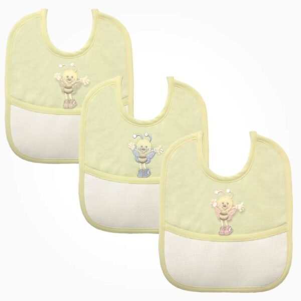 I Ricami del Cuore Bavaglie Bavaglia Jersey con tela Aida e Applicazione – BV1172 I Ricami del Cuore Bavaglie Bavaglia Jersey con tela Aida e Applicazione – BV1172