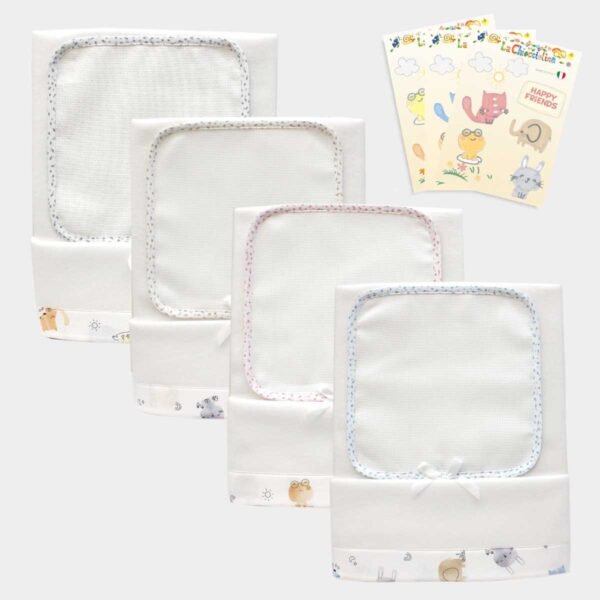 I Ricami del Cuore Culla Copertina in pile da culla con tela Aida – LE577 I Ricami del Cuore Culla Copertina in pile da culla con tela Aida – LE577