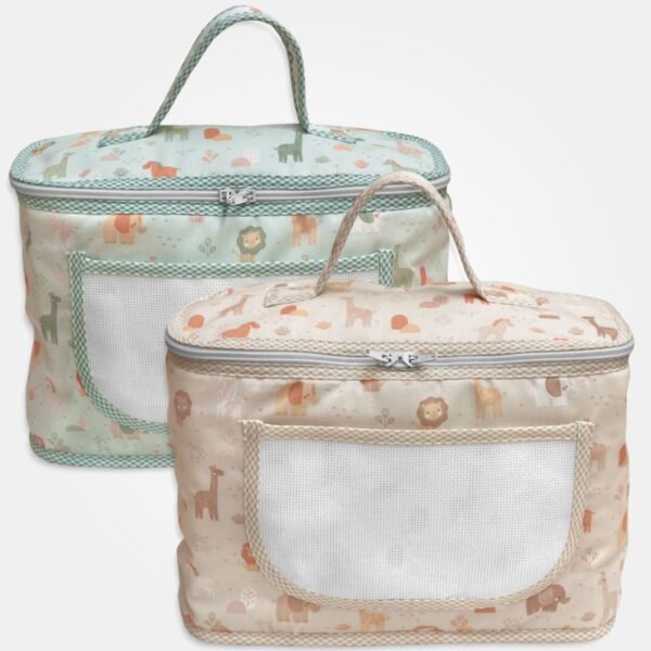 I Ricami del Cuore Beauty neonato Beauty porta oggetti “Africa” con tela Aida – XPCO39.04 2
