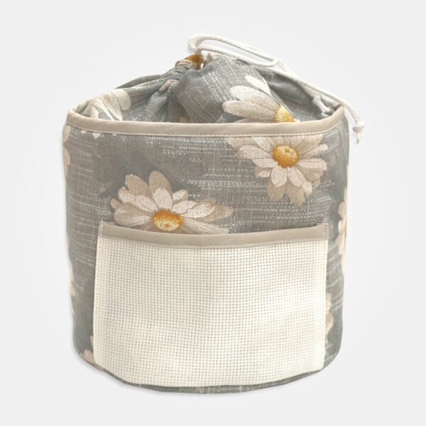 I Ricami del Cuore Portapane Cestino porta pane Margherite con tela Aida – XPCU85.01 2