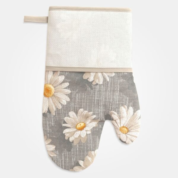 I Ricami del Cuore Set guantone e presine Set Guantone e Presine Margherite con tela Aida – XPCU85.20