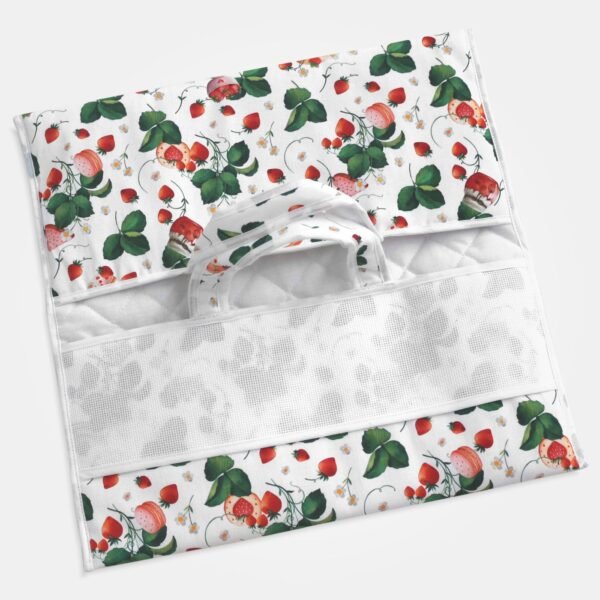 I Ricami del Cuore Cucina Porta Torte Fragole con tela Aida – XPCU86.18