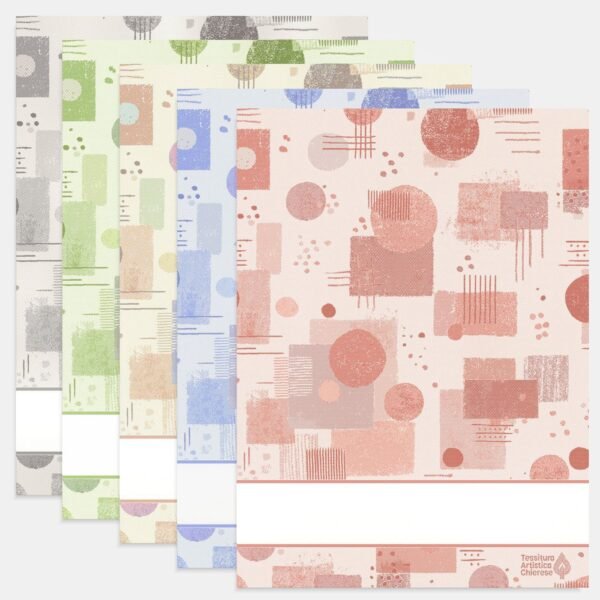 I Ricami del Cuore Strofinacci Strofinaccio Bauhaus con tela Aida -XPST154 I Ricami del Cuore Strofinacci Strofinaccio Bauhaus con tela Aida -XPST154