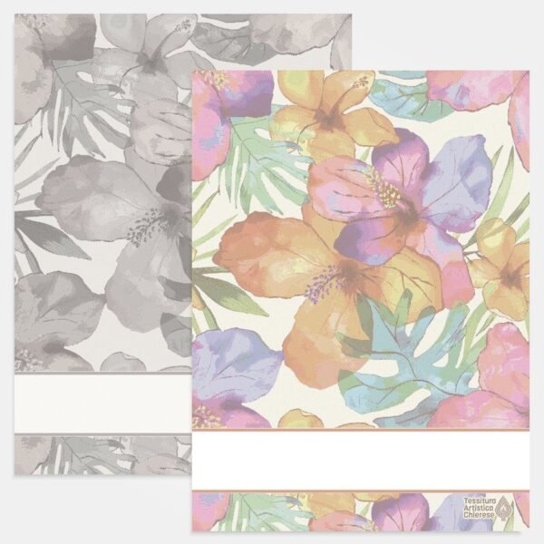 I Ricami del Cuore Strofinacci Strofinaccio Madagascar con tela Aida -XPST155 I Ricami del Cuore Strofinacci Strofinaccio Madagascar con tela Aida -XPST155