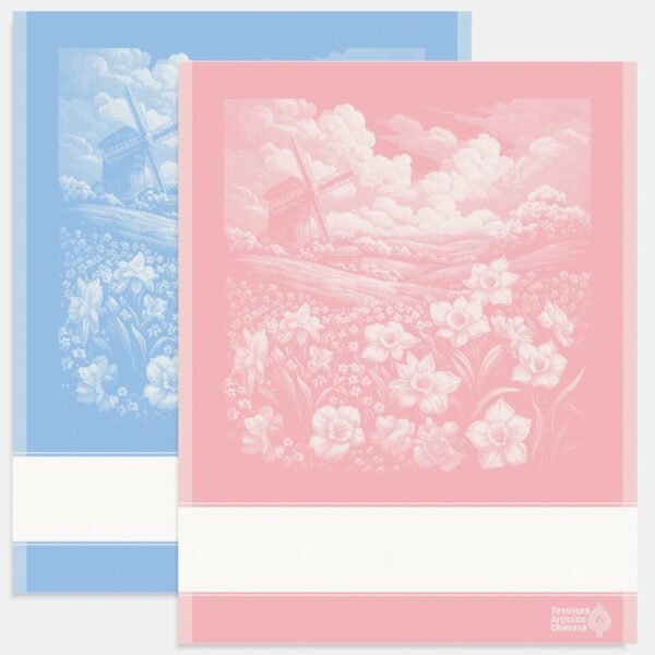 I Ricami del Cuore Strofinacci Strofinaccio Paesaggio 1 con tela Aida -XPST162 I Ricami del Cuore Strofinacci Strofinaccio Paesaggio 1 con tela Aida -XPST162