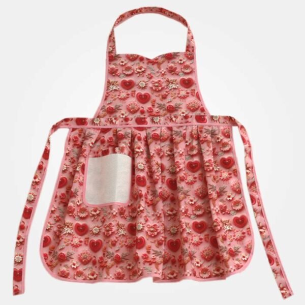 I Ricami del Cuore Cucina Grembiule Gonna a ruota Rose con tela Aida – XPCU91.04 2