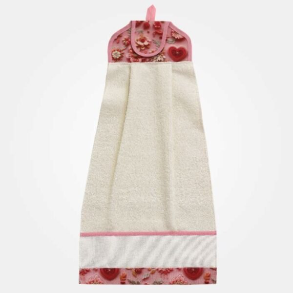 I Ricami del Cuore Asciughino  Asciughino Rose in Spugna con tela Aida – XPCU91.11 2