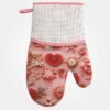 I Ricami del Cuore Cucina Set Guantone e Presine Rose con tela Aida – XPCU91.20 8