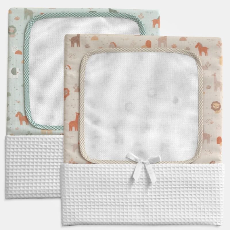 I Ricami del Cuore Culla Coordinato Culla “Africa” con tela Aida – XPLEC39.2 4