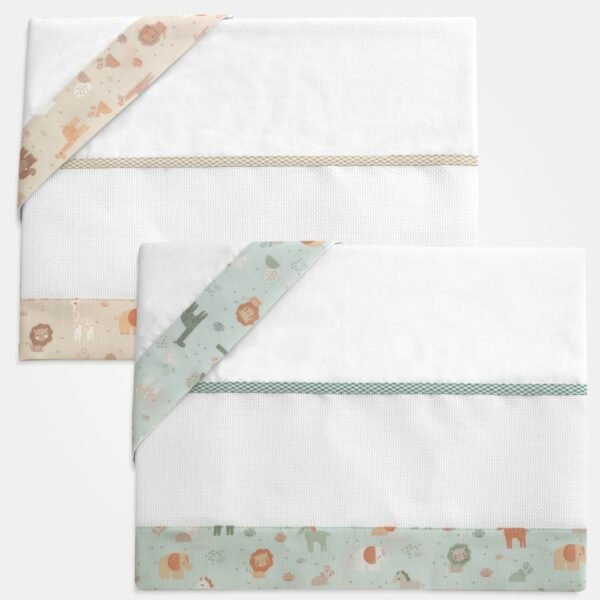 I Ricami del Cuore Culla Coordinato Culla “Africa” con tela Aida – XPLEC39.2