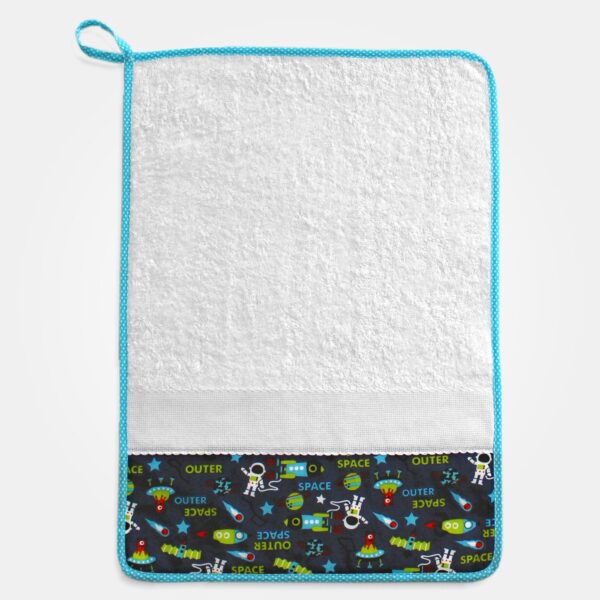 I Ricami del Cuore Linea Asilo Salvietta asilo con tela Aida applicata – SA1345.53