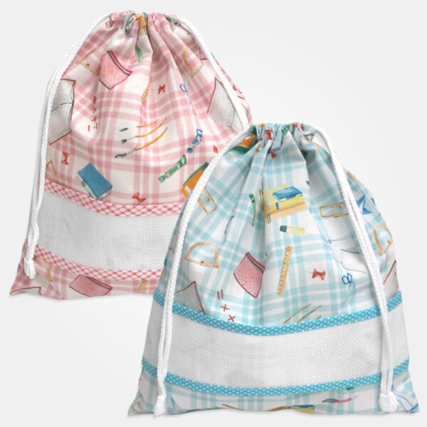 I Ricami del Cuore Linea Asilo Sacchetto merenda asilo con tela Aida – SA888.16 I Ricami del Cuore Linea Asilo Sacchetto merenda asilo con tela Aida – SA888.16
