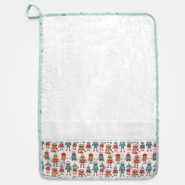 I Ricami del Cuore Linea Asilo Salvietta asilo con tela Aida applicata – SA887.53 I Ricami del Cuore Linea Asilo Salvietta asilo con tela Aida applicata – SA887.53
