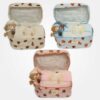 I Ricami del Cuore Coordinati Set Beauty + Copertina Culla + Sonaglio Orsetto – XPOG23 9